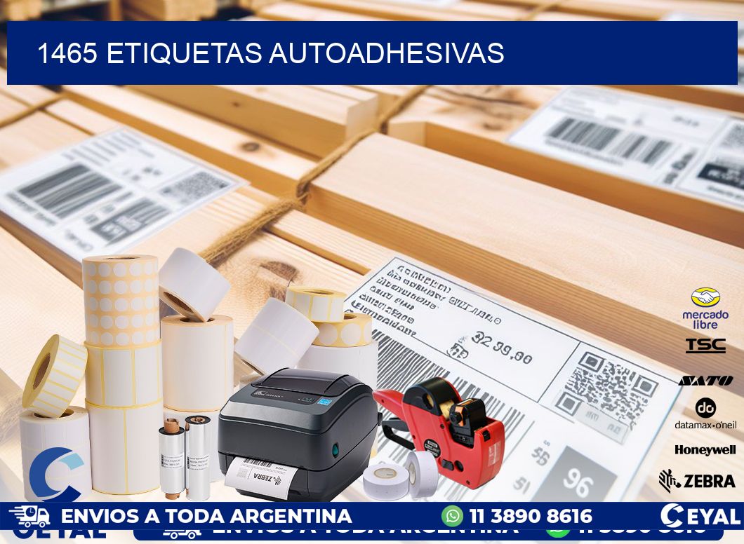 1465 ETIQUETAS AUTOADHESIVAS