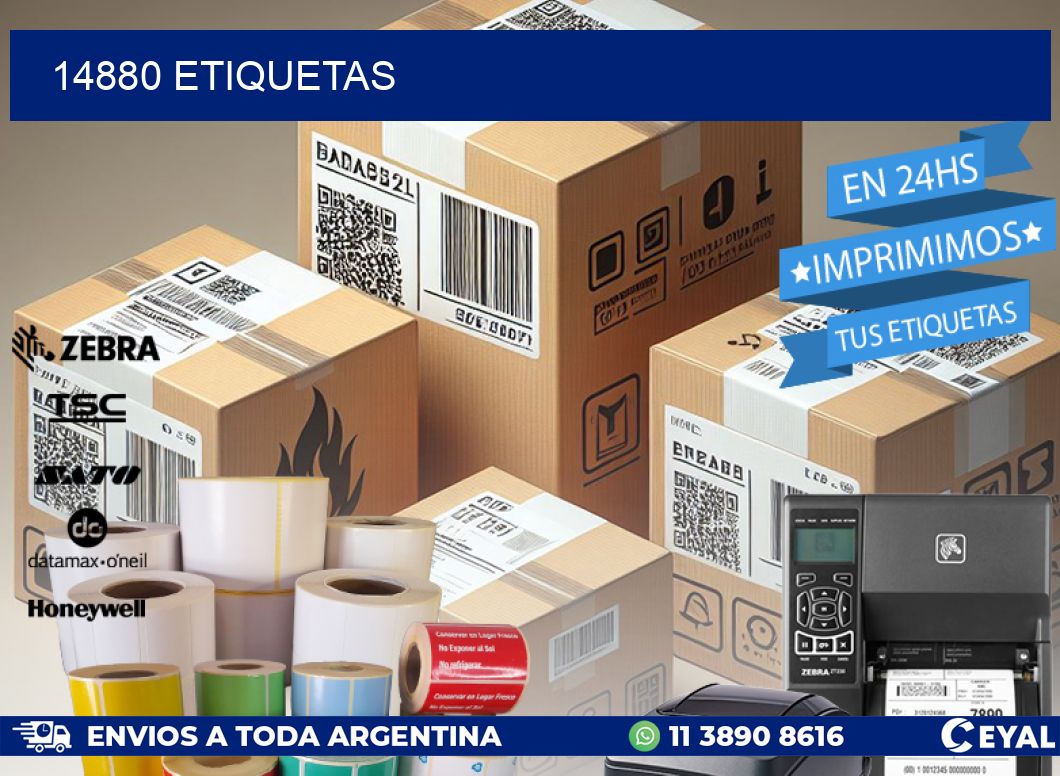 14880 ETIQUETAS