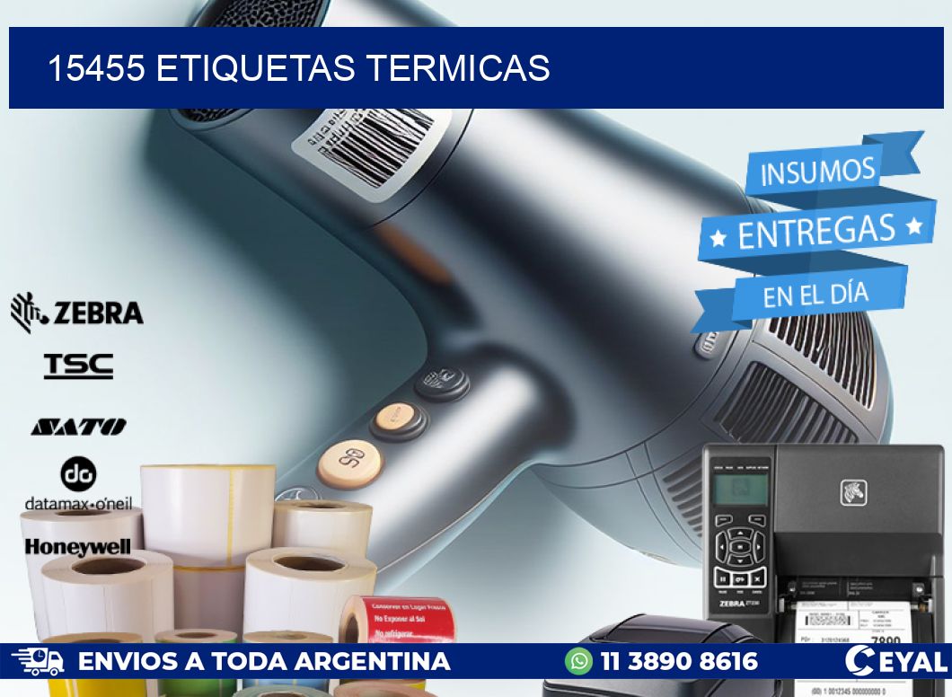 15455 ETIQUETAS TERMICAS