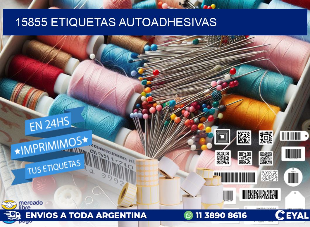 15855 ETIQUETAS AUTOADHESIVAS