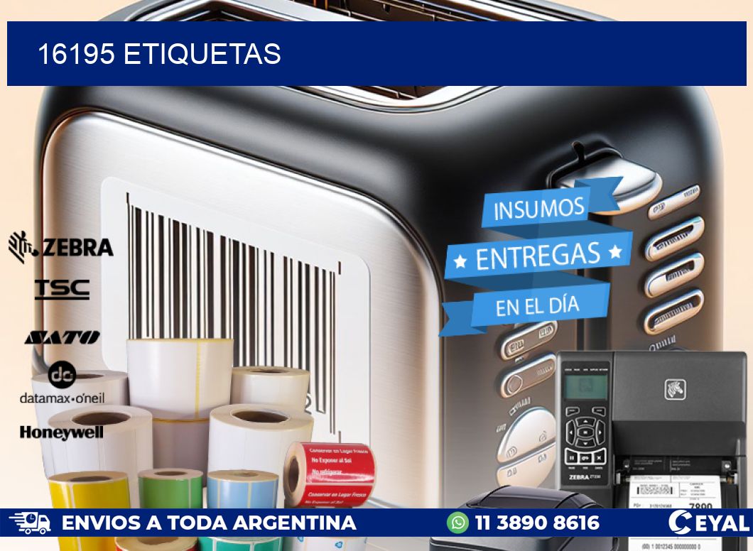 16195 ETIQUETAS