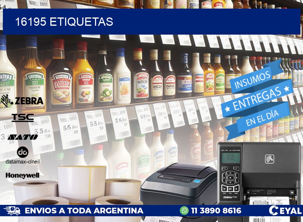 16195 ETIQUETAS