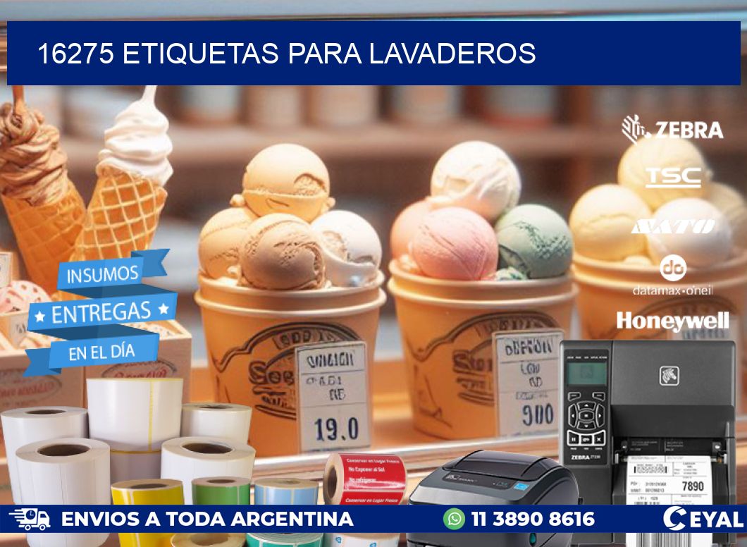 16275 ETIQUETAS PARA LAVADEROS