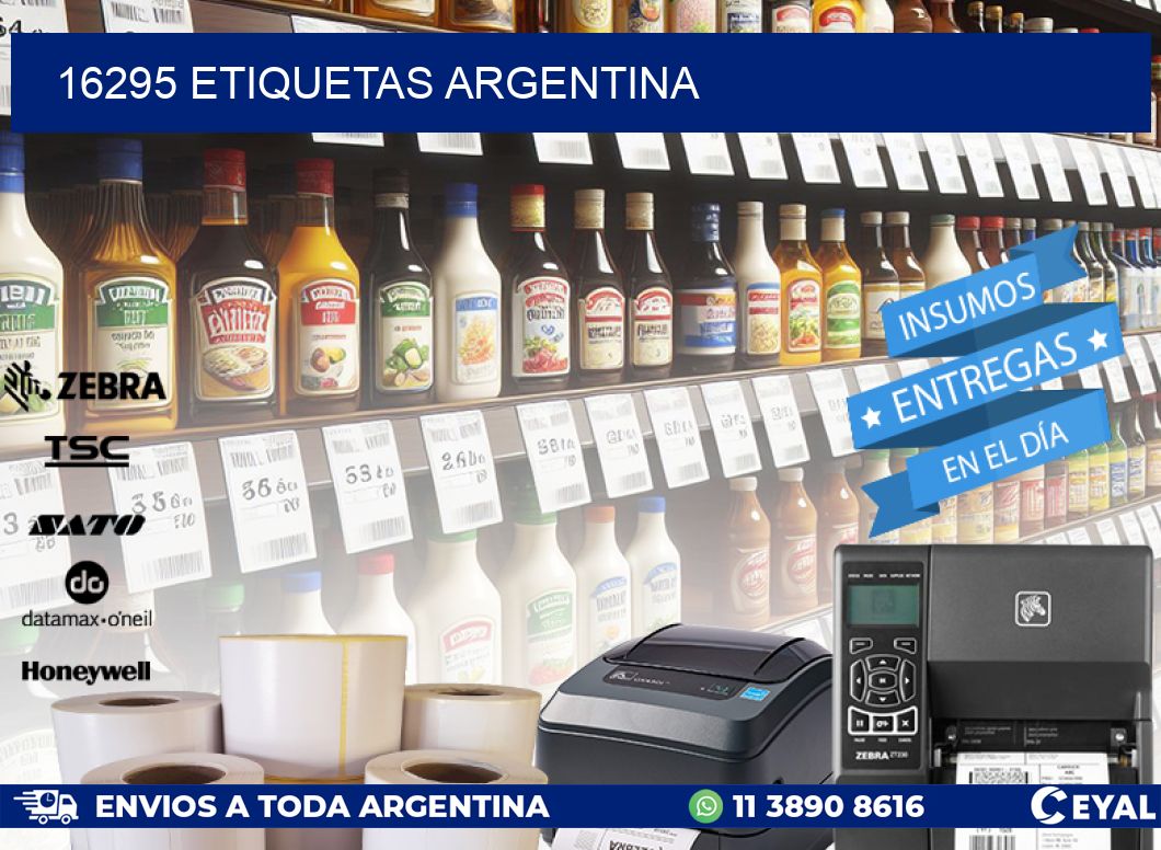 16295 ETIQUETAS ARGENTINA