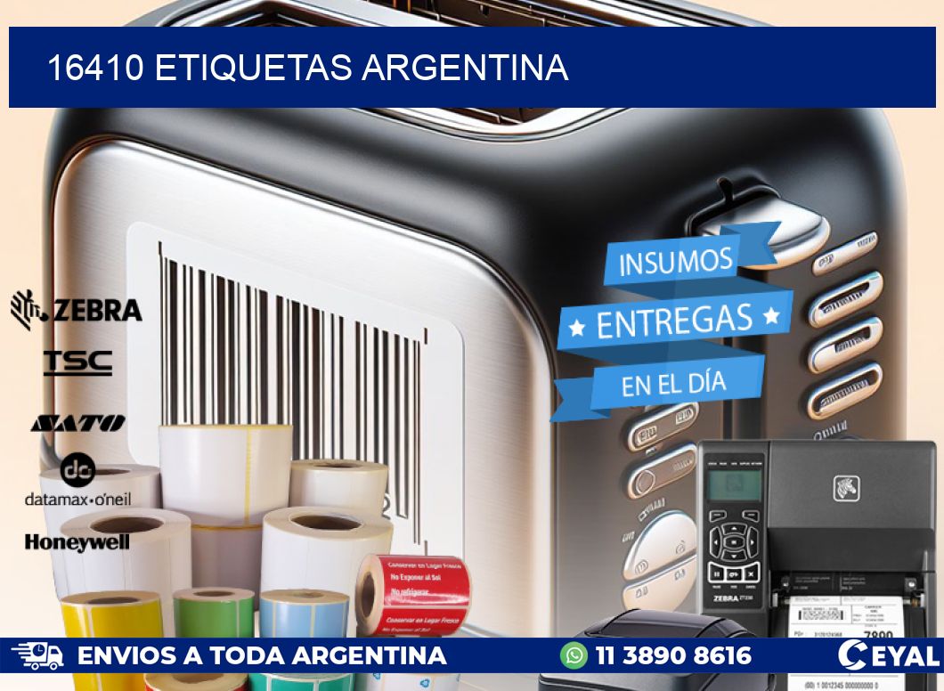 16410 ETIQUETAS ARGENTINA