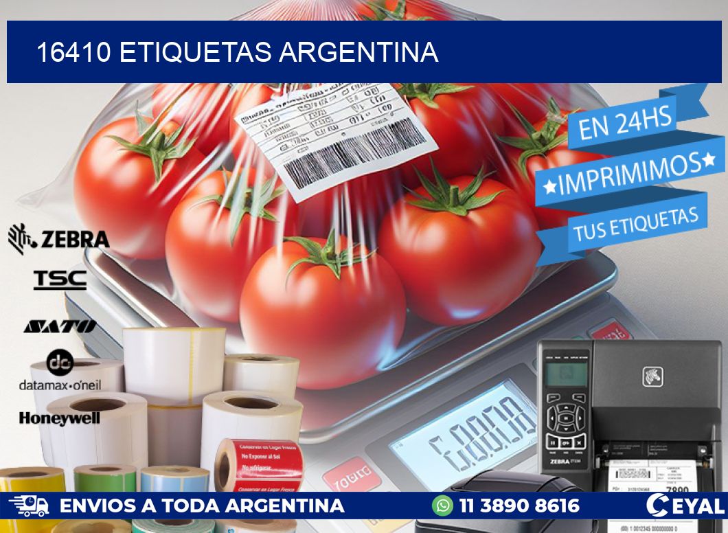 16410 ETIQUETAS ARGENTINA