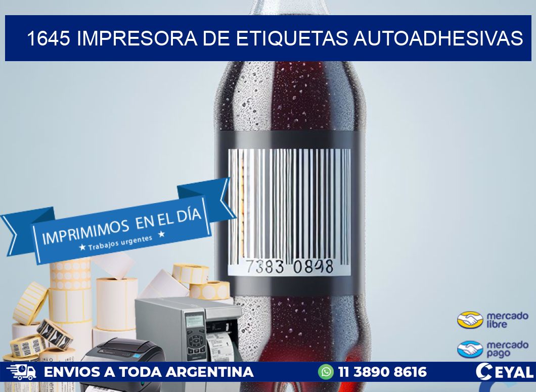 1645 IMPRESORA DE ETIQUETAS AUTOADHESIVAS