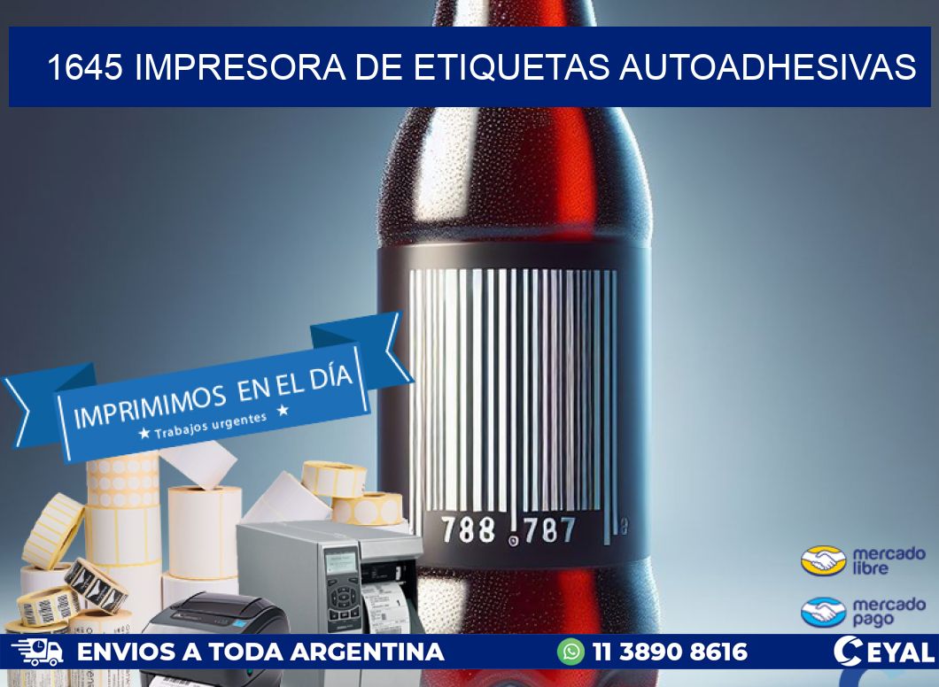 1645 IMPRESORA DE ETIQUETAS AUTOADHESIVAS