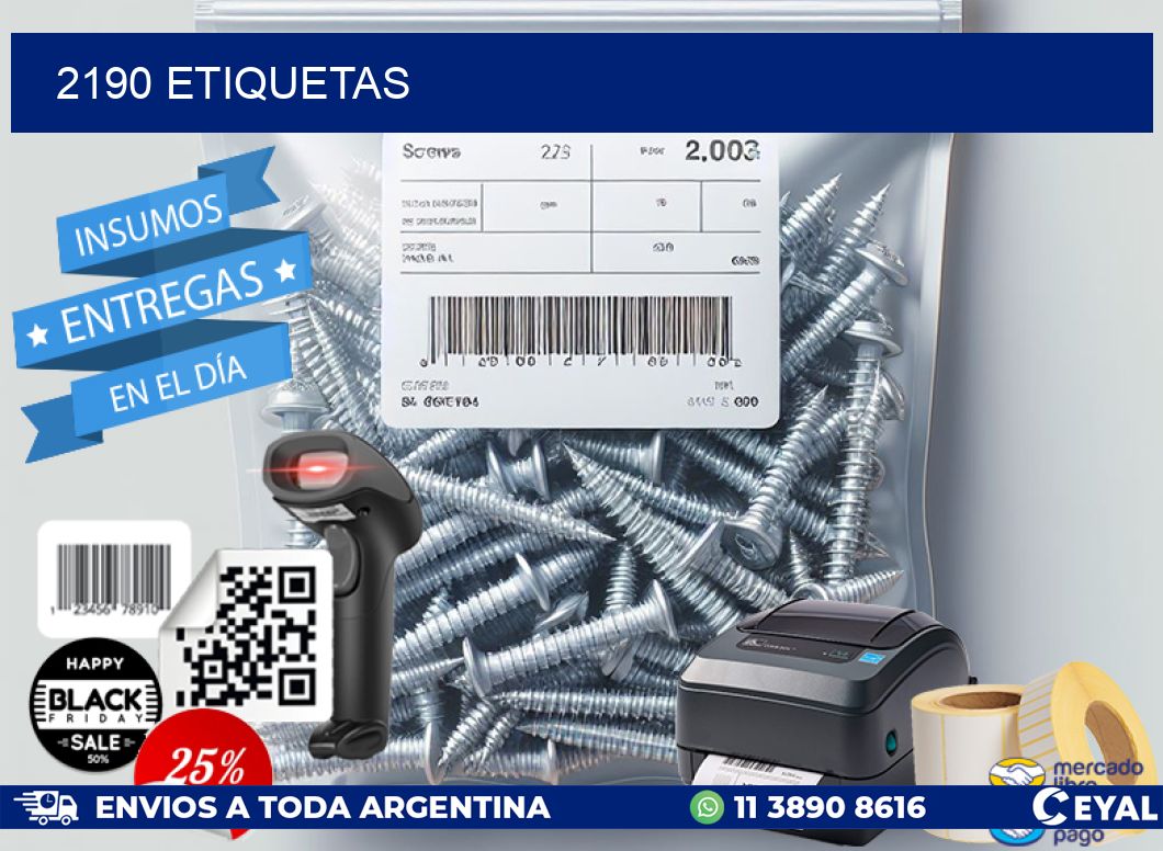 2190 ETIQUETAS