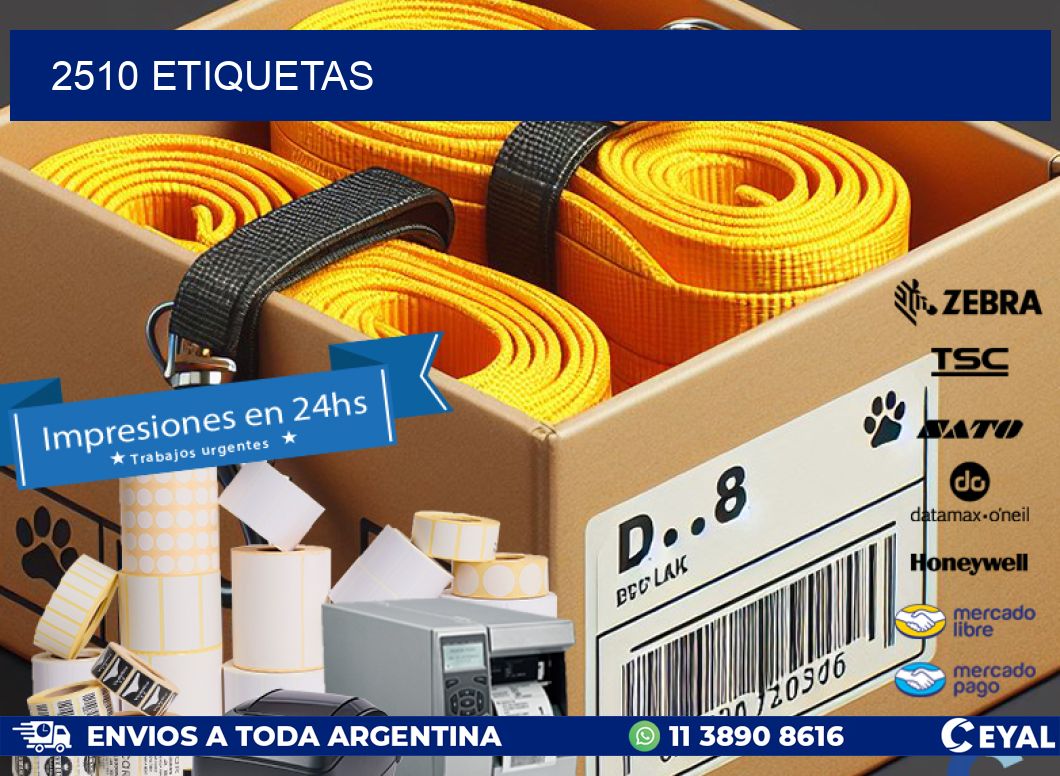2510 ETIQUETAS