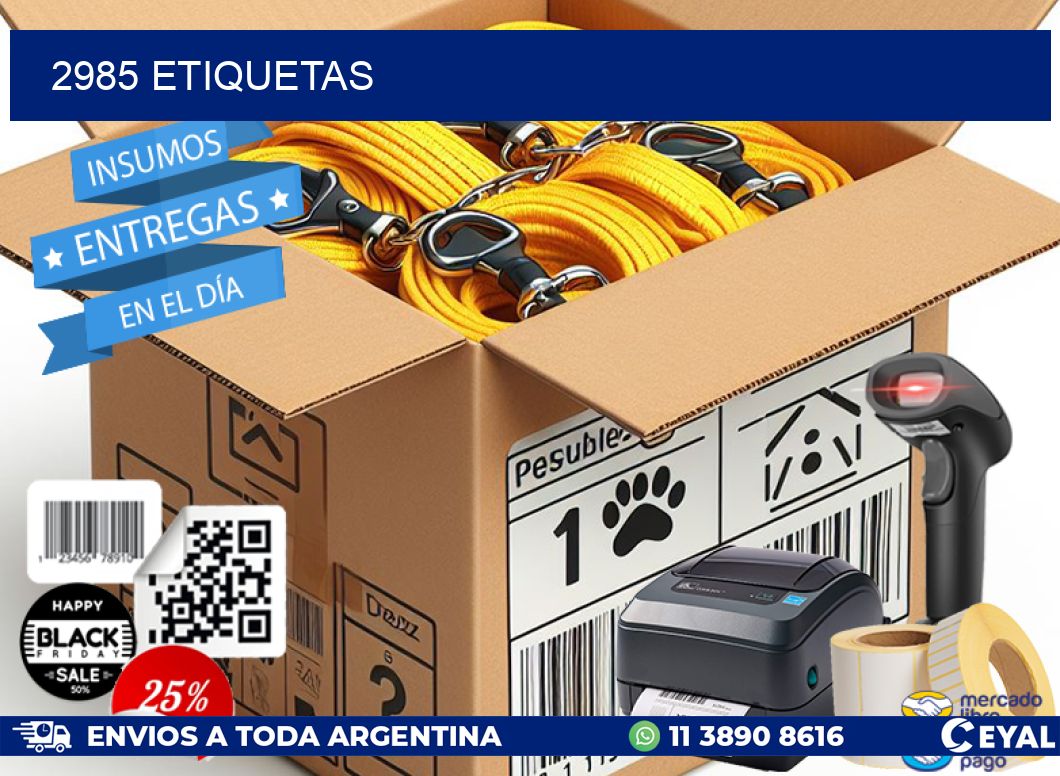 2985 ETIQUETAS