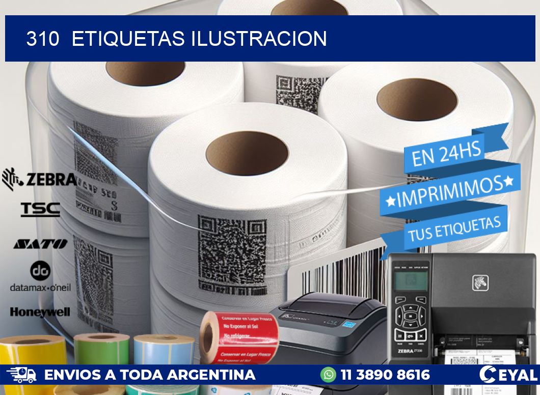 310  ETIQUETAS ILUSTRACION