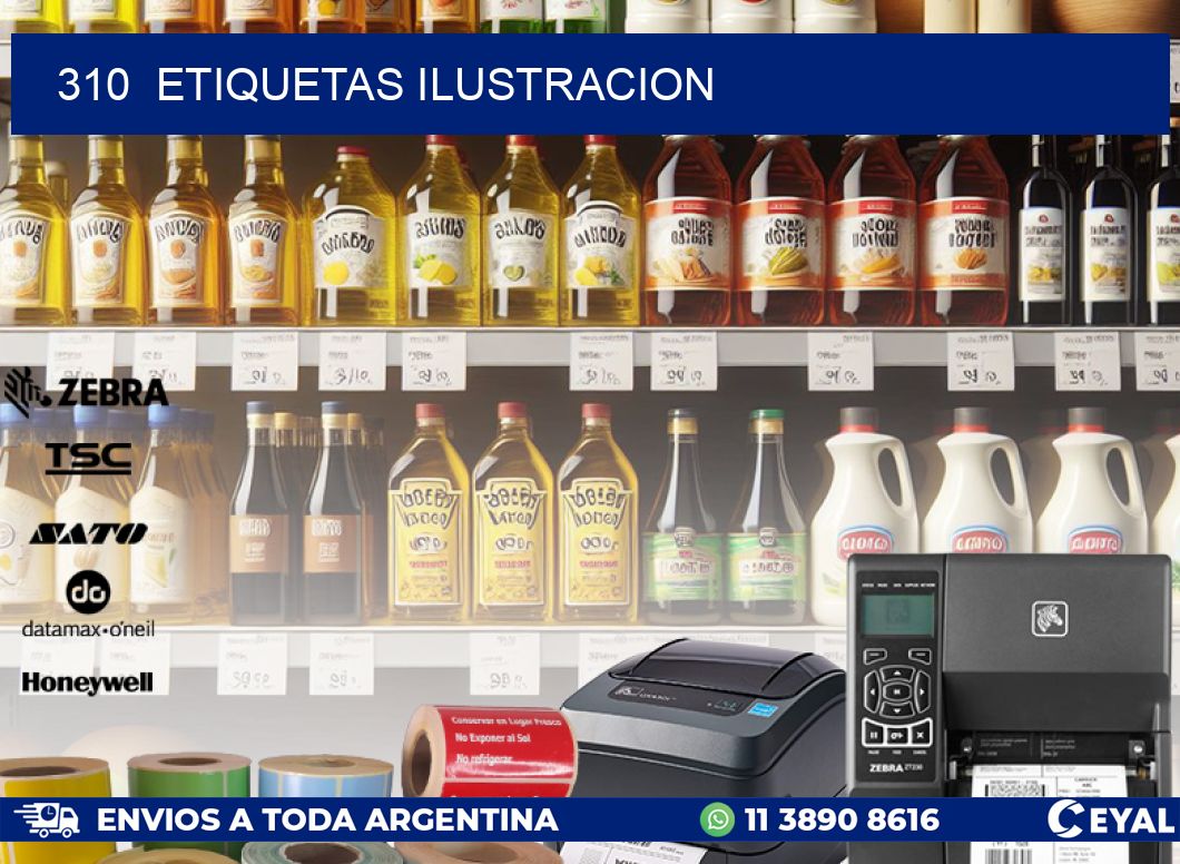 310  ETIQUETAS ILUSTRACION