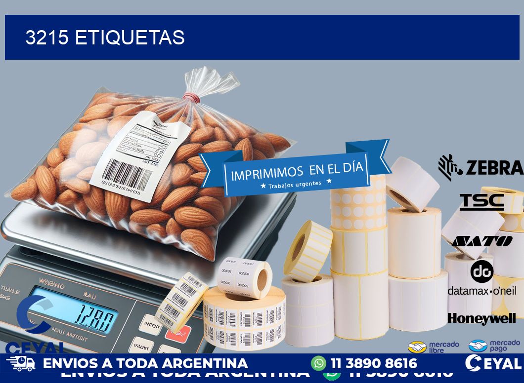 3215 ETIQUETAS