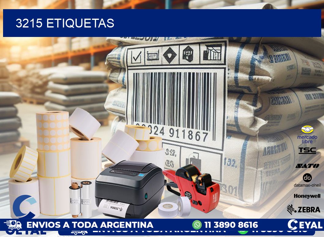 3215 ETIQUETAS