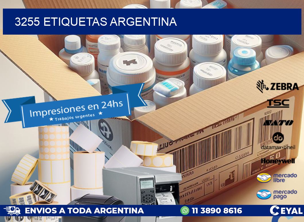 3255 ETIQUETAS ARGENTINA