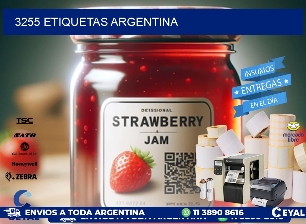3255 ETIQUETAS ARGENTINA