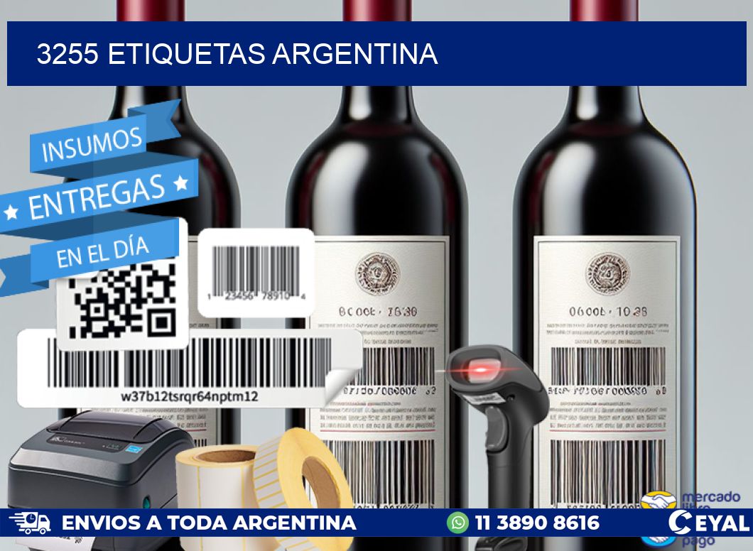3255 ETIQUETAS ARGENTINA
