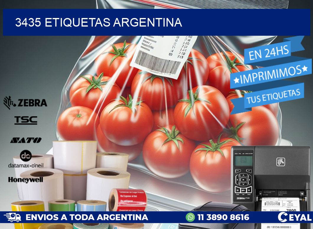 3435 ETIQUETAS ARGENTINA