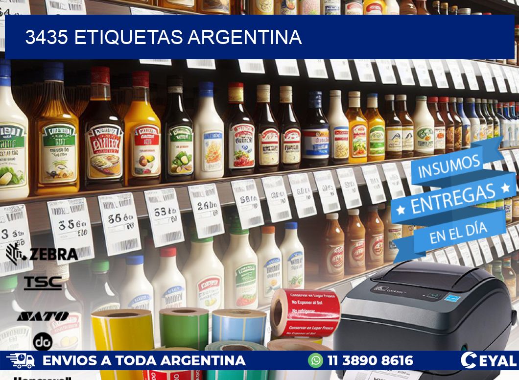 3435 ETIQUETAS ARGENTINA