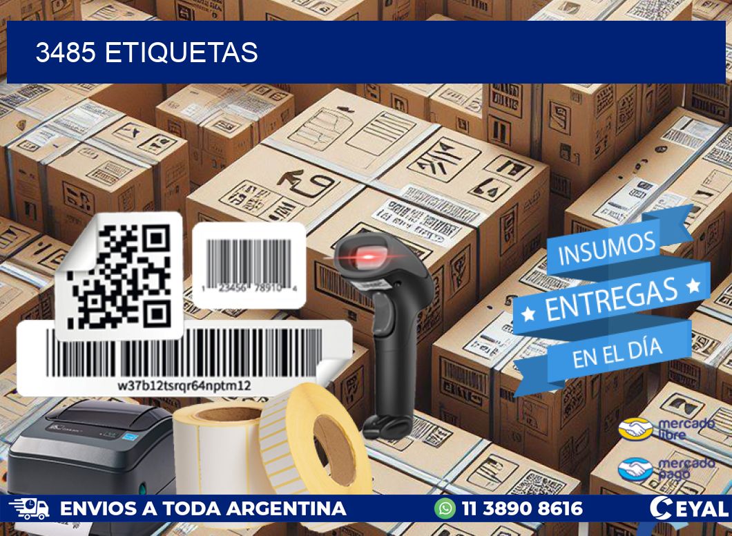 3485 ETIQUETAS