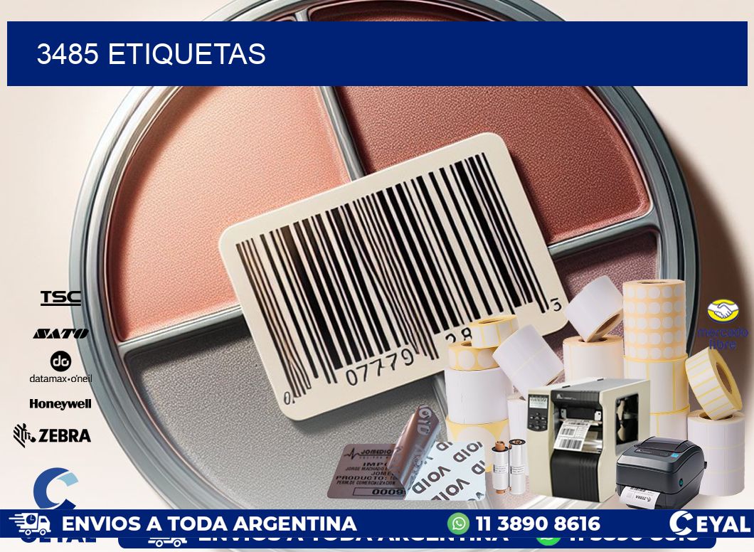 3485 ETIQUETAS