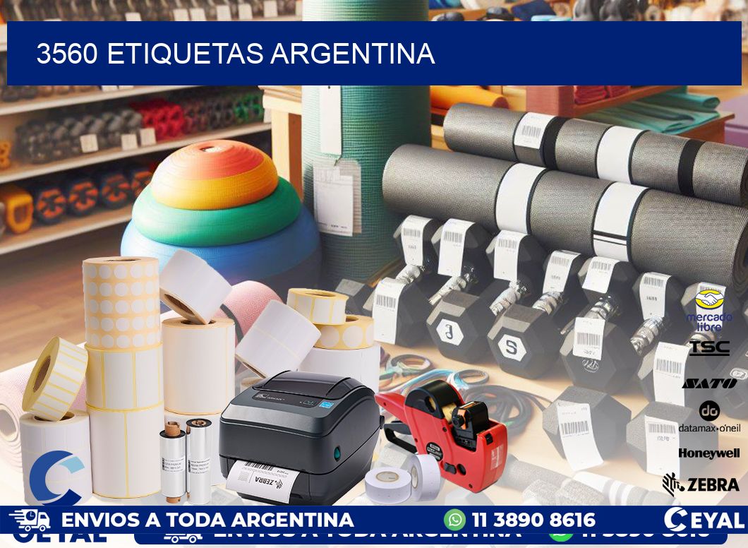 3560 ETIQUETAS ARGENTINA