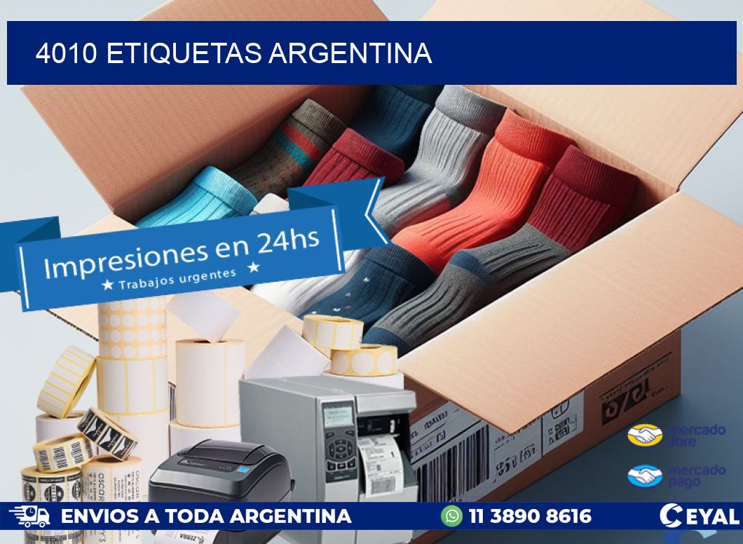 4010 ETIQUETAS ARGENTINA