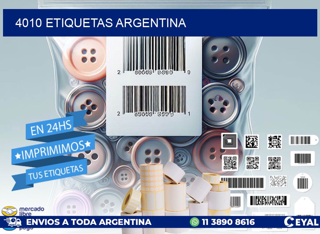 4010 ETIQUETAS ARGENTINA