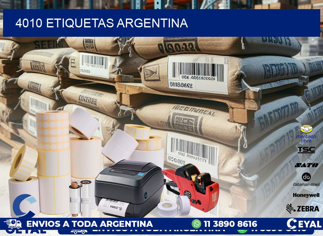 4010 ETIQUETAS ARGENTINA
