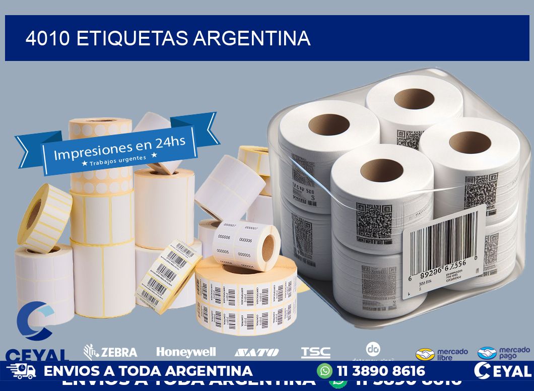 4010 ETIQUETAS ARGENTINA