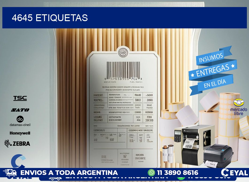 4645 ETIQUETAS