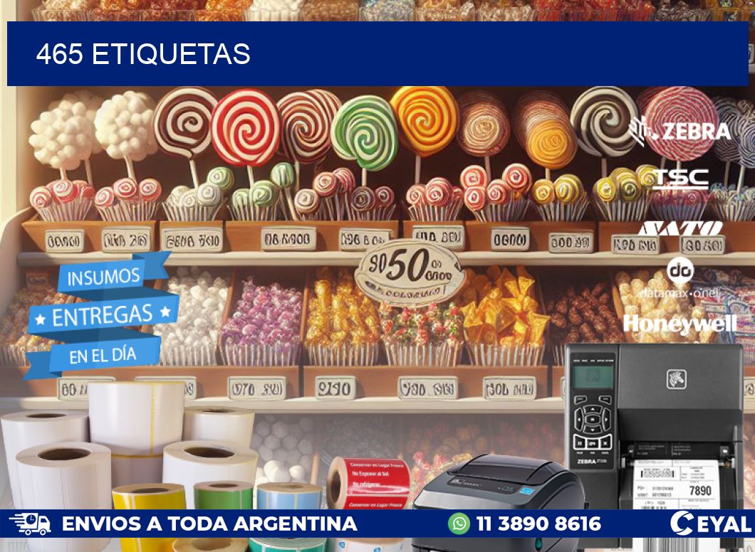 465 ETIQUETAS