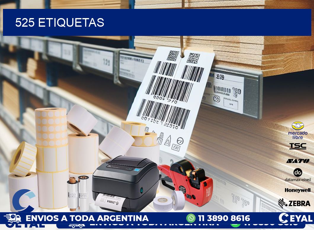 525 ETIQUETAS