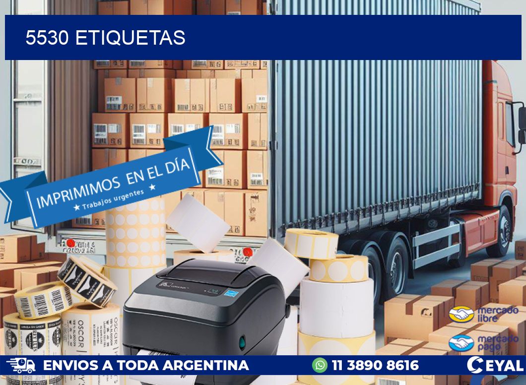 5530 ETIQUETAS