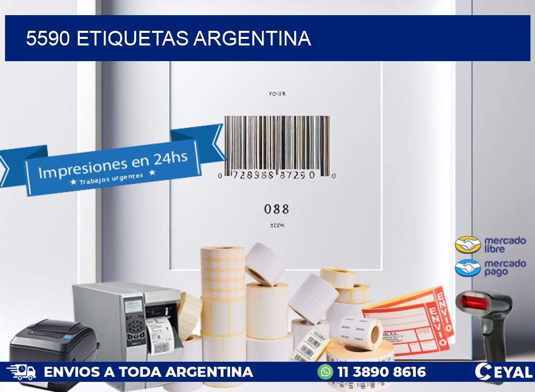5590 ETIQUETAS ARGENTINA