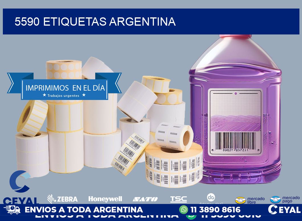 5590 ETIQUETAS ARGENTINA