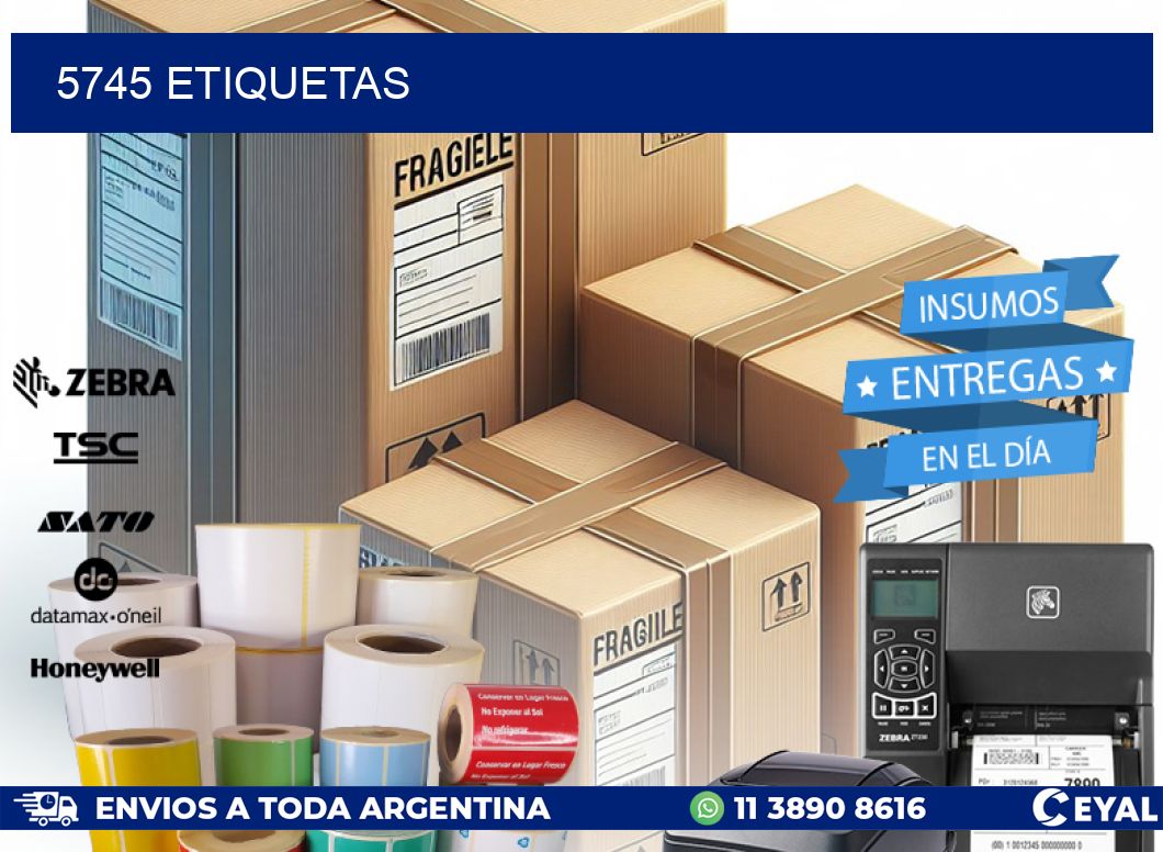 5745 ETIQUETAS