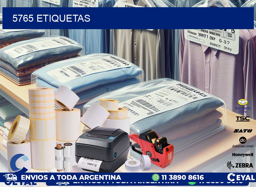 5765 ETIQUETAS