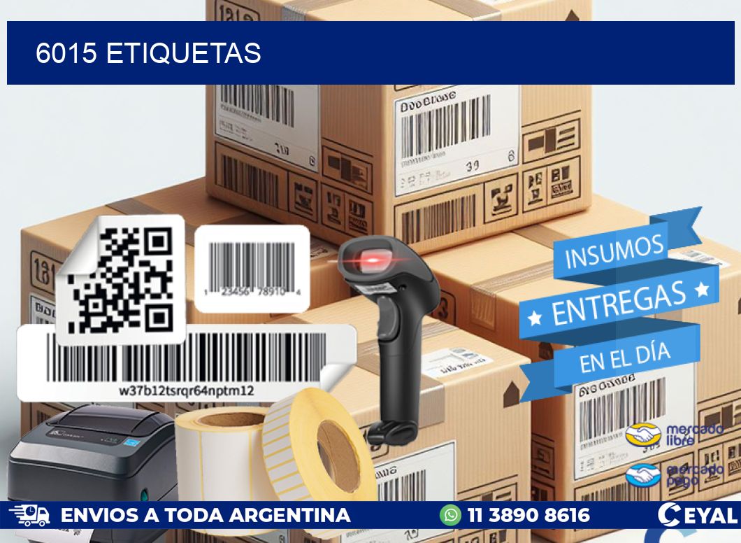 6015 ETIQUETAS