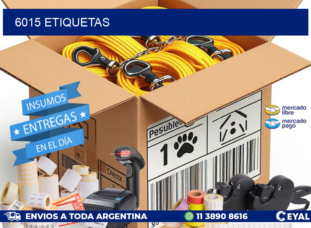 6015 ETIQUETAS