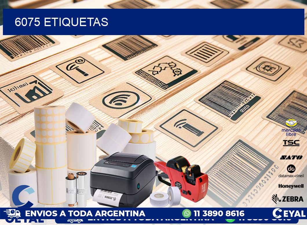 6075 ETIQUETAS
