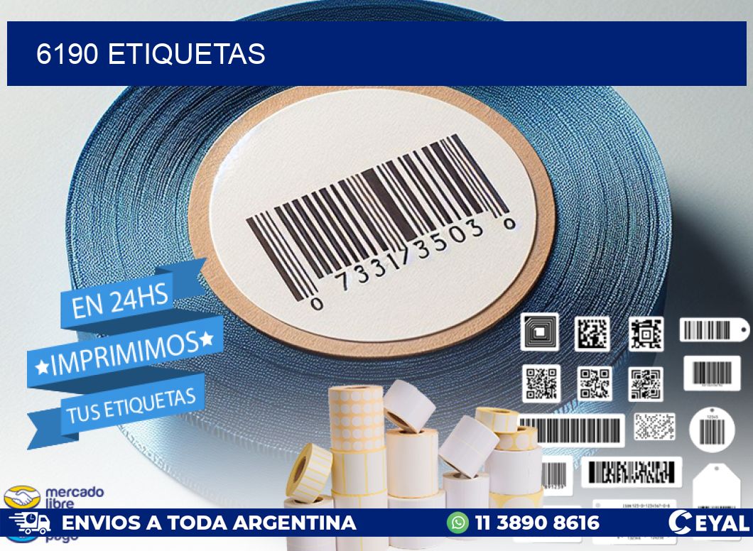 6190 ETIQUETAS