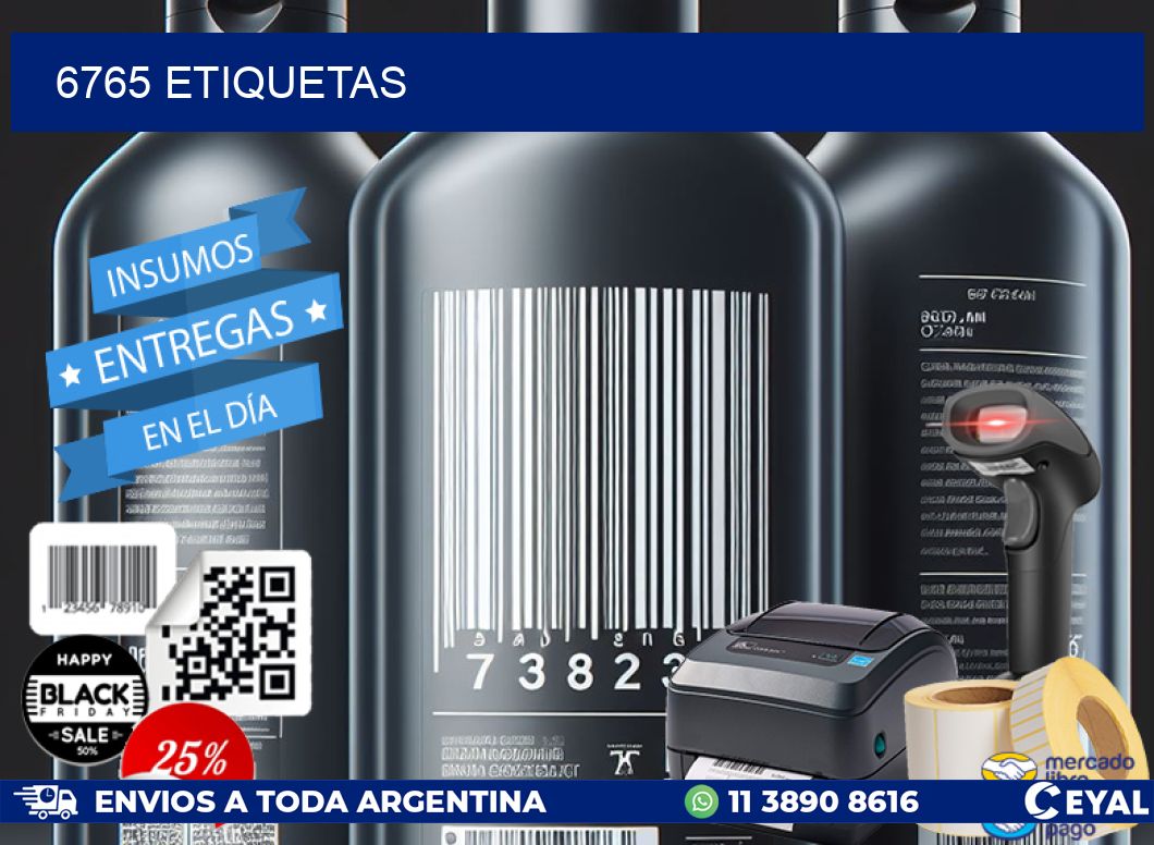 6765 ETIQUETAS