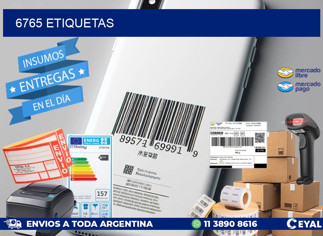 6765 ETIQUETAS