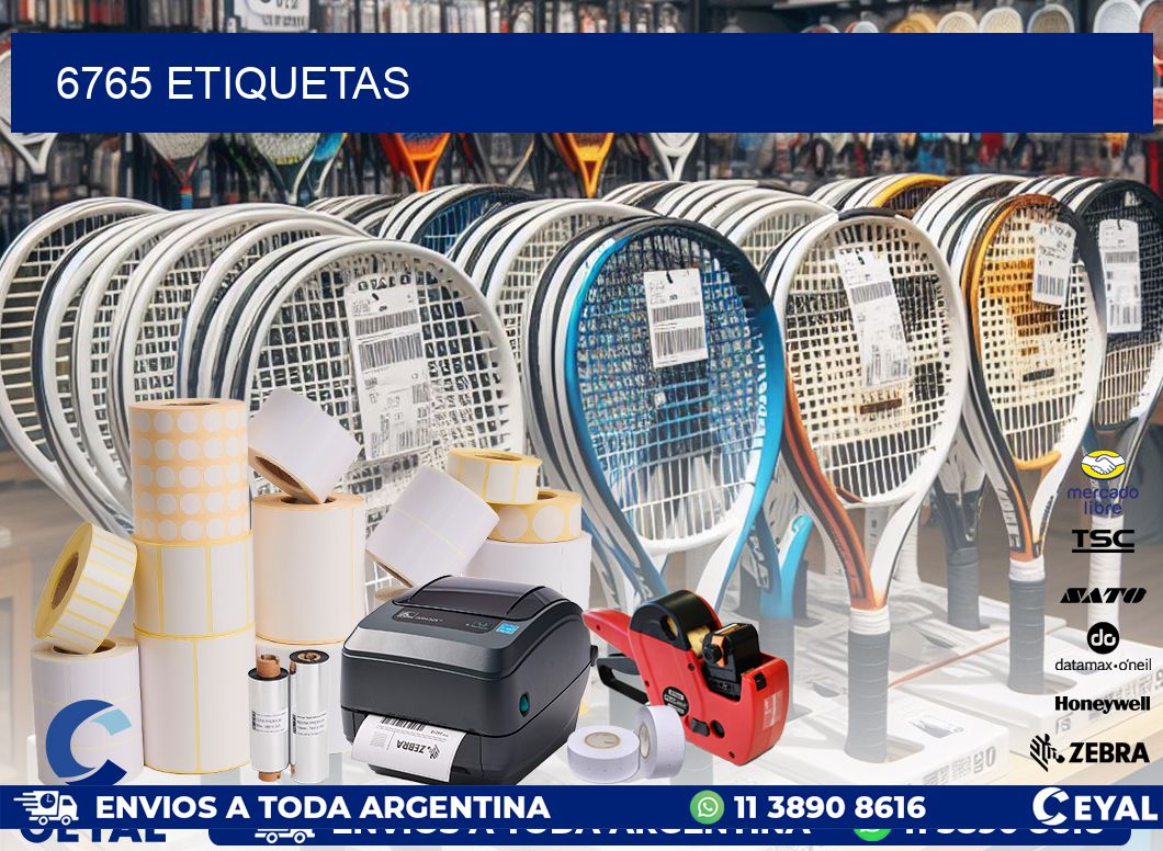 6765 ETIQUETAS