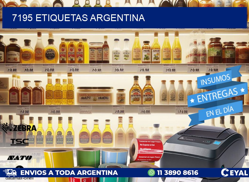 7195 ETIQUETAS ARGENTINA