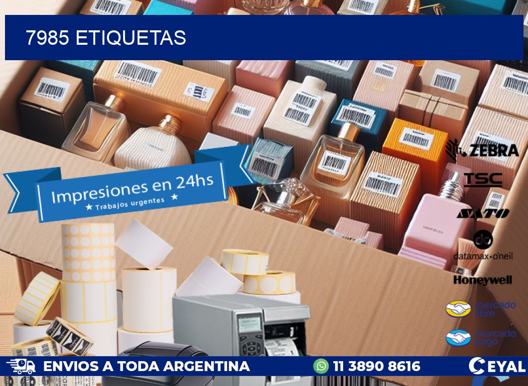 7985 ETIQUETAS