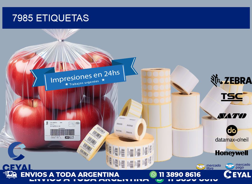 7985 ETIQUETAS
