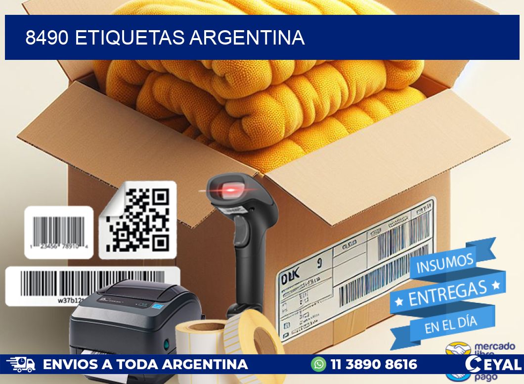 8490 ETIQUETAS ARGENTINA